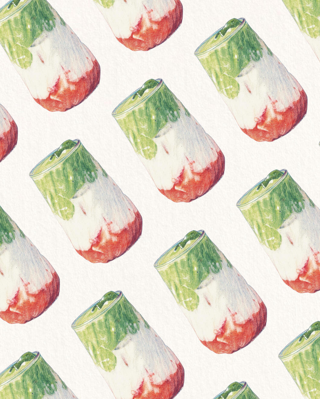 Strawberry matcha love