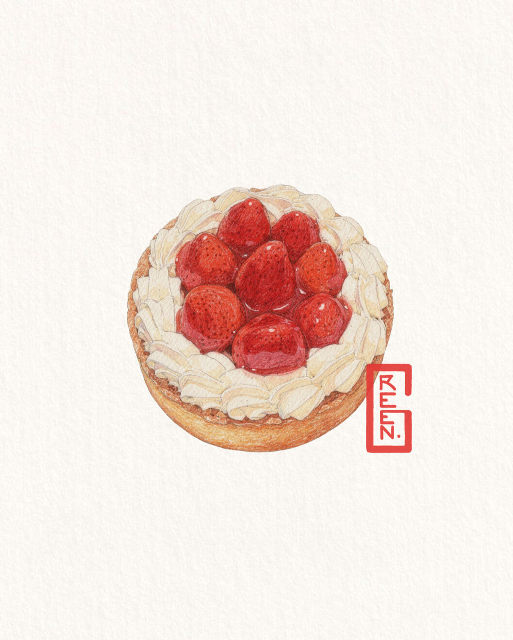 Strawberry tart